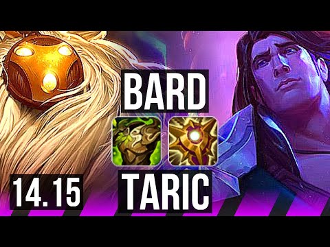 BARD & Smolder vs TARIC & Zeri (SUP) | Rank 7 Bard, 1/3/24 | EUW Challenger | 14.15