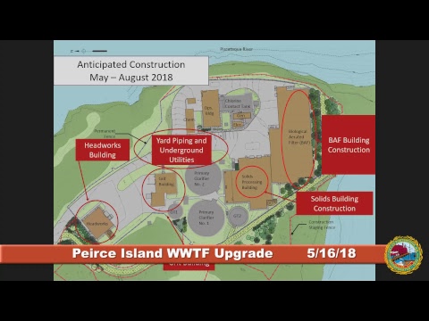 Peirce Island Waste Water Treatment Facility Upgrade 5.16.2018