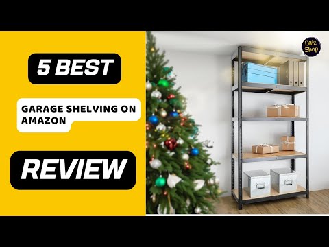 ✅ Best Garage Shelving on Amazon | Heavy Duty Storage Racks Review & Setup!