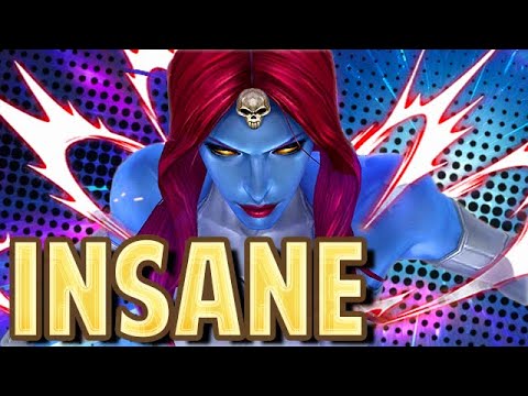 BETTER THAN MOST T3?! MYSTIQUE PVE SHOWCASE! - Marvel Future Fight