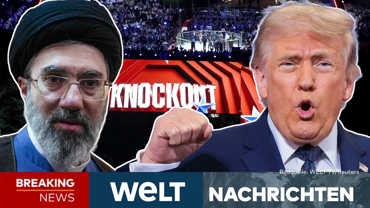 TRUMPS KRIEG AM ENDE? Iran und USA wollen sich auf Friedensprozess geeinigt haben | LIVESTREAM
