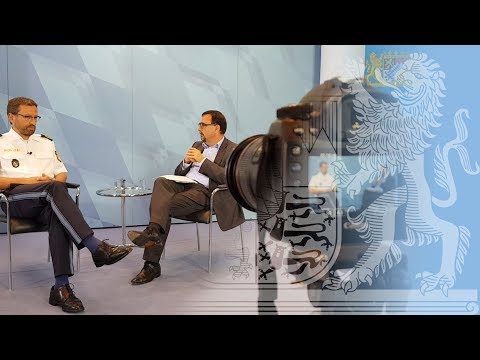 Gespräch über das neue bayerische Polizeiaufgabengesetz - Bayern
