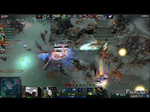 FNATIC vs NIGMA Galaxy SEA - GAME ENDING FIGHT - SEA DPC TOUR 3 BTS DOTA 2 #shorts