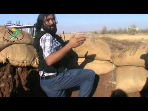 جولة تفقدية للعقيد محمد الأسعد على الخطوط الأولى لجبهة زمرين في ريف درعا