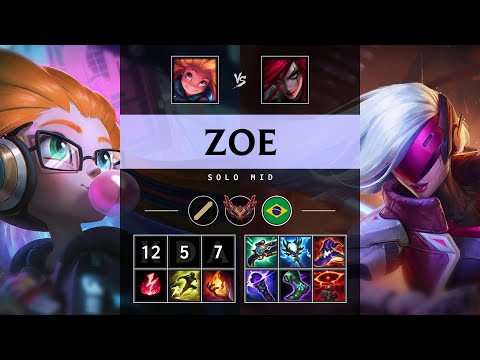 Zoe Mid vs Katarina - BR Grandmaster Patch 25.14