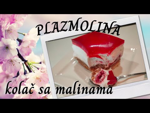 Plazmolina - kremasti kolač sa malinama koji se ne peče | ekuhinjica