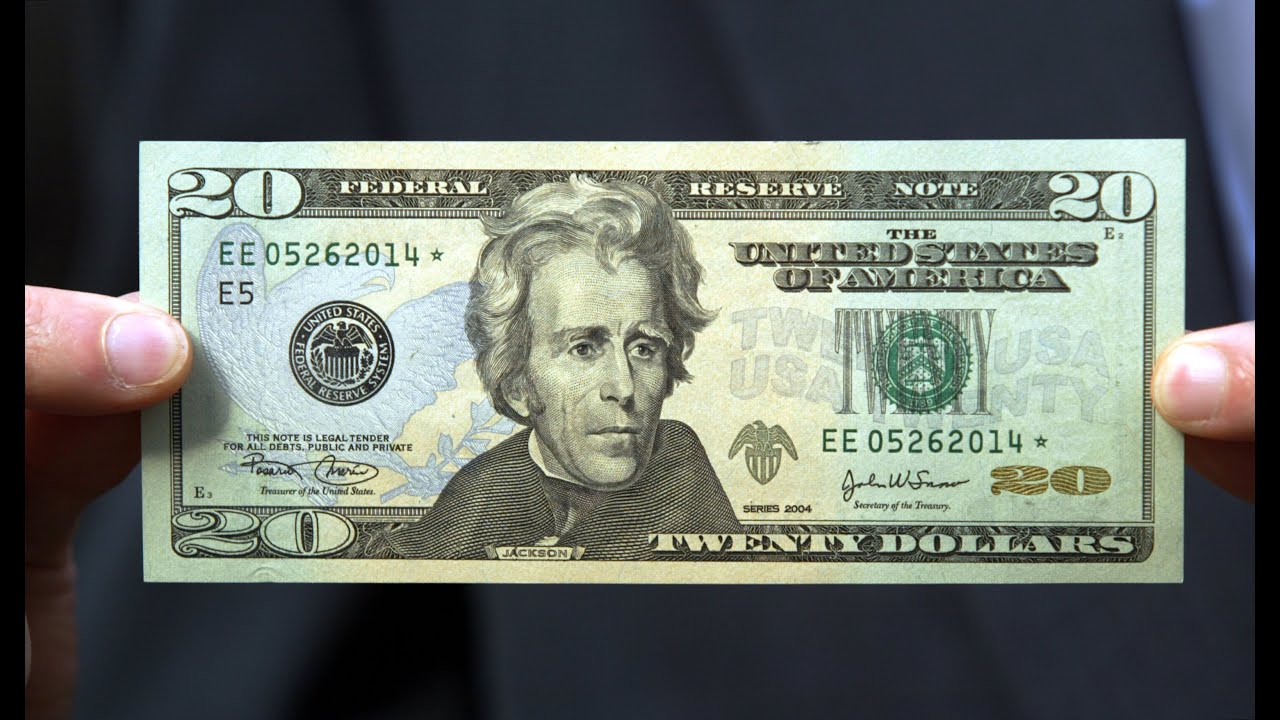 The New $20 Bill | On This Day in 2003