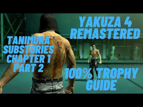 Substories Tanimura Chapter 1 Part 2 - Yakuza 4 Remastered 100% Trophy Guide