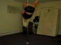 Dumb Blonde Takes to the Stripper Pole