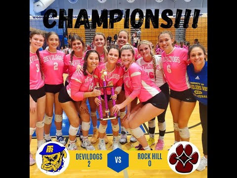 Travelers Rest Volleyball at Pink is Power Woodmont Tournament GOLD HIGHLIGHTS, 10-7-23