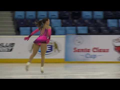 2017 Santa Claus Cup: Eszter KISS(HUN) - FS ADVANCED NOVICE GIRLS, Short program