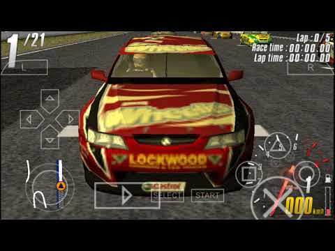 TOCA Race Driver 3 Challenge PSP Gameplay - #6 Normal Quick Australian Championship with Holden V8!