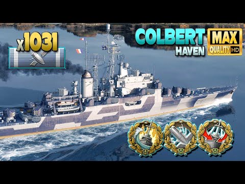 Cruiser Colbert: DAKKA boss - World of Warships