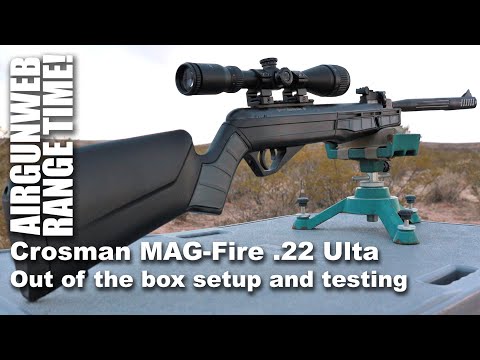 Crosman MAG-Fire .22 ULTRA- Out of the box scope setup and testing - This was NOT Fun!