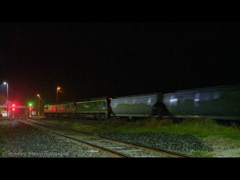 4VK6  SSR Grain With Triple RL Class Locomotives - PoathTV Australian Trains & Railways