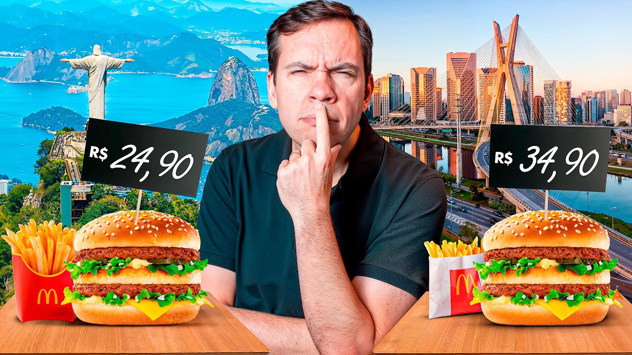 O SEGREDO dos Preços do BIG MAC em Cada Cidade