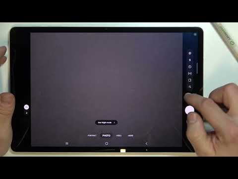 How to Take a Selfie Using Palm Gesture on SAMSUNG Galaxy Tab S8+ // Show Palm