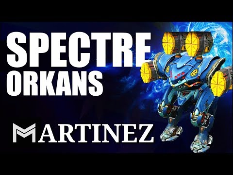 SPECTRE ORKAN MARTINEZ GAMEPLAY WAR ROBOTS