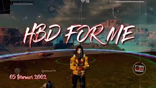 Download lagu Ucapan selamat ulang tahun buat diri sendiri #free fire batle ground mp3