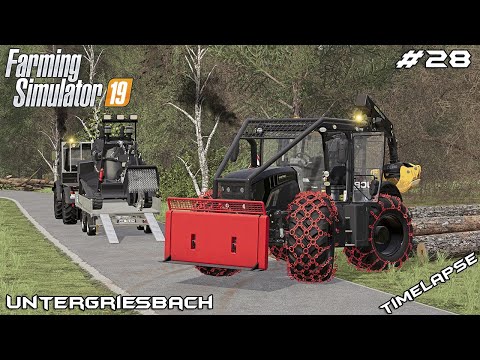 Cleaning out forest for new PROJECT | Animals on Untergriesbach | Farming Simulator 19 | Episode 28