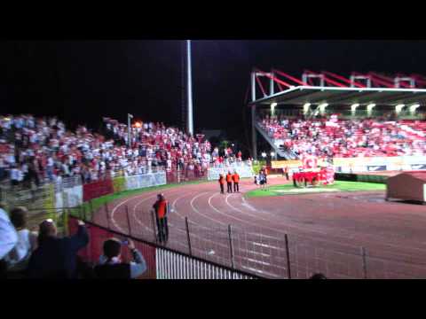 DVTK - KTE 2014.08.17.szurkolás