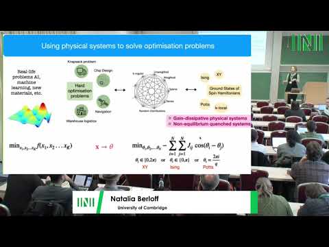 Dr. Natalia Berloff | Physics-based optimisers