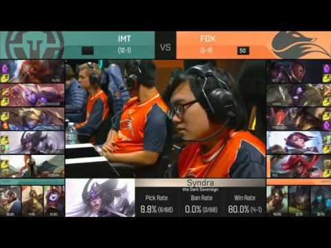 Immortals vs Echo Fox   [02.29.2016] S6 NA LCS Spring 2016   IMT vs FOX G2 W7D2