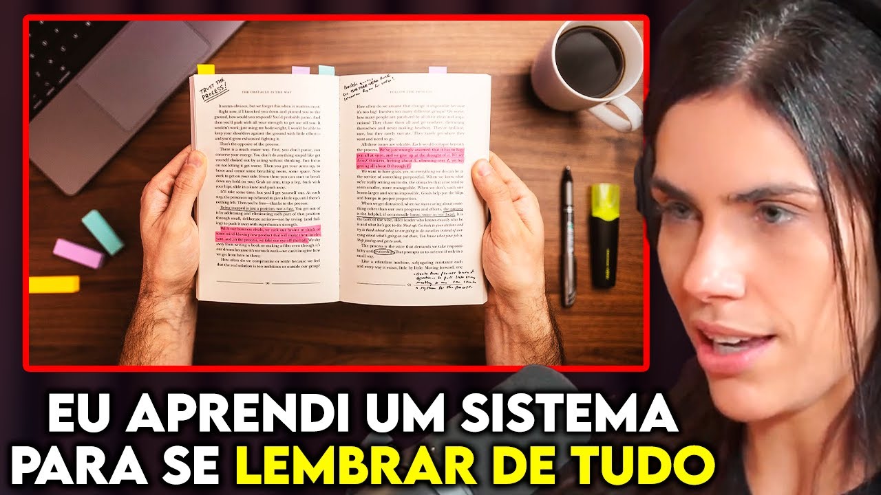 COMO SE LEMBRAR DE TUDO QUE VOCÊ ESTUDA | Lutz Podcast