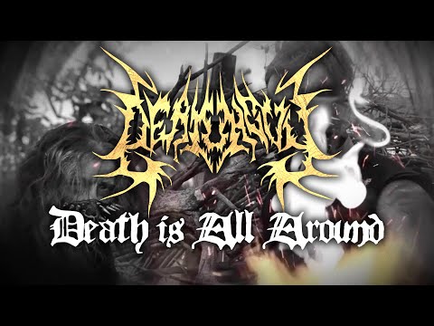 DEATHGUY - DEATH is all around [Official LYRICS video]