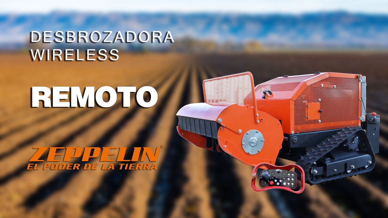Desbrozadora teledirigida Zeppelin ES71930 motor B&S 23 HP