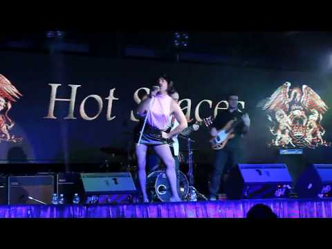 HOT SPACES I WANT TO BREAK FREE  FEAT. DANNIE MERCURY - LIVE AT STAZIONE BIRRA 13 01 2018