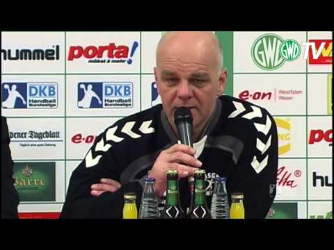 19.12.2012 GWD Minden - HSG Wetzlar // Pressekonferenz