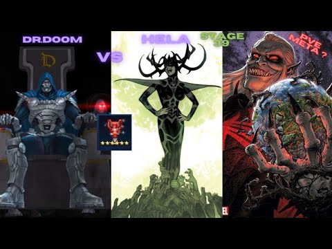 HELA MIGHTY CTP OF ENERGY VS DR.DOOM - WBL KNULL STAGE 39 - MEPHISTO STAGE 9 | Marvel Future Fight