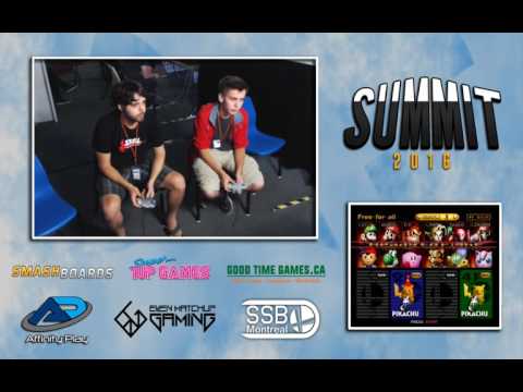 Summit 2016 - Janco (Red Pikachu) vs Bark Sanchez (Pikachu, Falcon) - SSB Singles Winners Semis