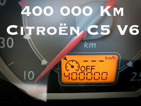 400000 km with my Citroen C5 V6
