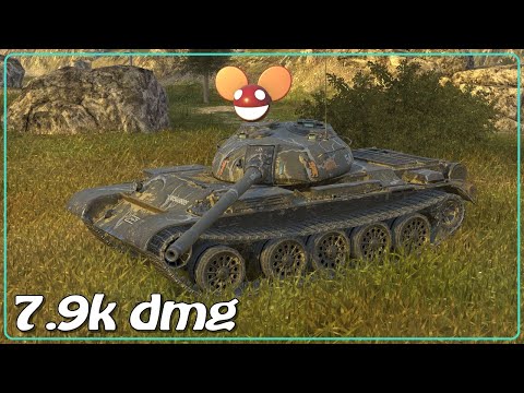 T-54 Threat • 5 frags • 7.9k dmg • WoT Blitz