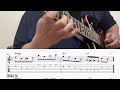Benny Carter - A Foggy Day (Oscar Peterson verve session)Transcription with TAB