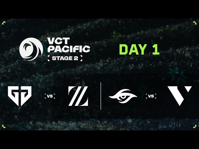 GEN vs ZETA / TS vs VL - VCT 퍼시픽 - 스테이지 2 - 그룹 스테이지 - Day 1