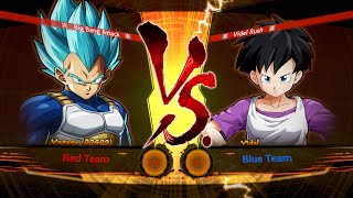 Vegeta (SSB) VS Videl | Dragon Ball FighterZ | XBOX Series X Gameplay