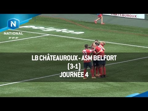 J4 : LB Châteauroux - ASM Belfort (3-1), le résumé