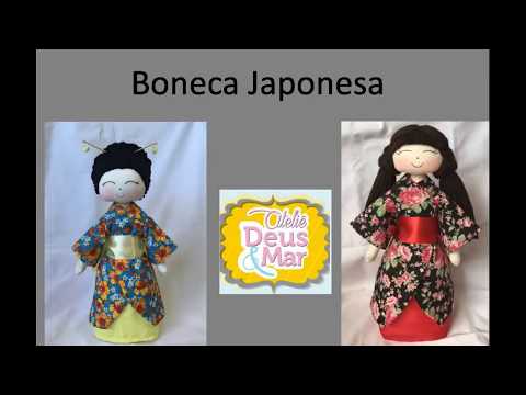 Como fazer Boneca Japonesa Parte 1
