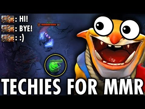 TECHIES FOR MMR!! HI POOR GUY ANTI MAGE!! EXPLOSION!! | TECHIES OFFICIAL