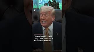 Trump Says US Held “Very Good” Talks With Iran in Past 24 Hours | US Iran War | N18G