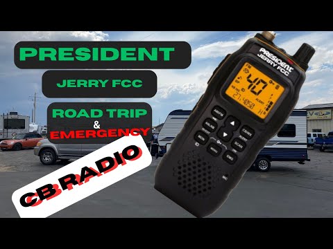 President JERRY FCC Handheld CB Radio (DETAILED OVERVIEW)