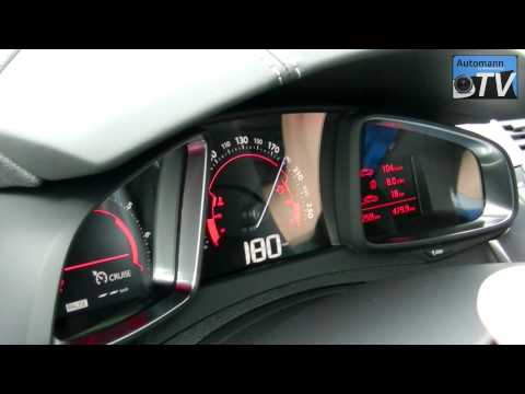 Citroen DS5 165 HDi (20 - 210 km/h) Acceleration (1080p FULL HD)