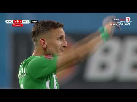 Craiova rămâne în 10! Badelj îl trântește pe Ștefănescu, iar Feșnic, ajutat de VAR, îi arată roșu