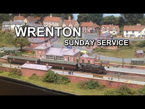 Sunday Service at Wrenton, an N gauge model railway layout.