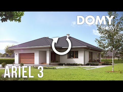 Projekt domu ARIEL 3 - widok 360º