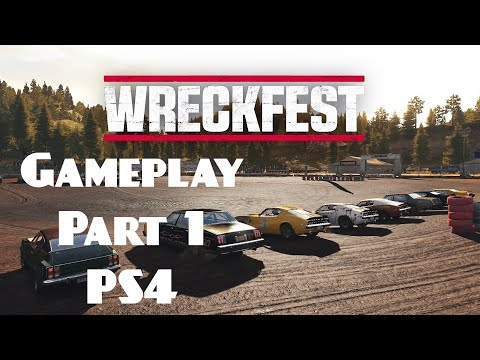 Wreckfest Gameplay Part 1 - Career Begins
