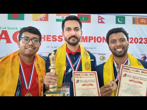 Indian IM Nubairshah Shaikh wins SACC Chess Championship 2023